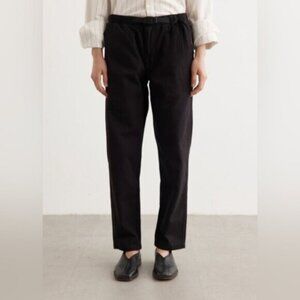 Gramicci SS24 Women’s Black Wool Belted Japanese CDG style Pant slacks unisex M